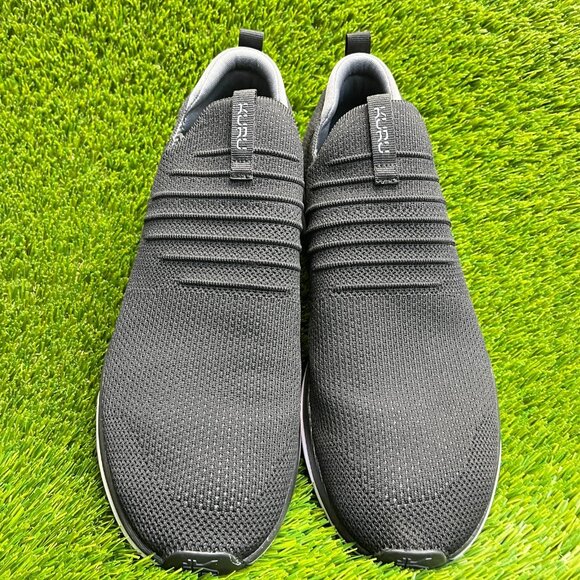 Kuru Atom Slip-On Mens Size 10.5 Black White Athletic Walking Shoes Sneakers main image 5
